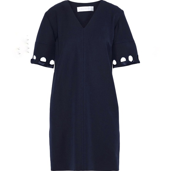 Cutout wool-twill mini dress by Victoria Beckham - Picture 2 of 5